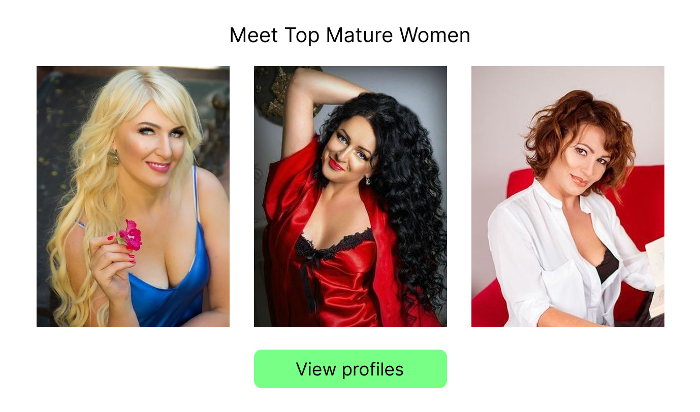 dating mature women